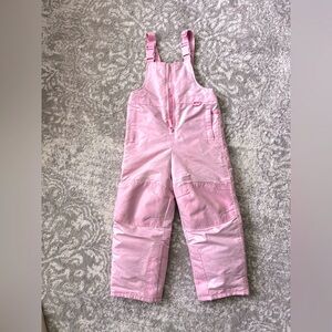 Circo Blush Pink Kids Snow Overalls